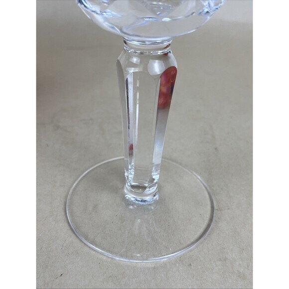 VTG WATERFORD KILDARE Wine‎ Glasses 6 1/2" Claret Water Goblet Stemware Replace - Picture 5 of 7